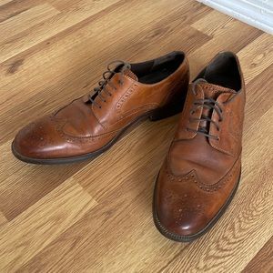 Men’s Cole Haan brown leather brogues VGUC, sz 9 1/2 M